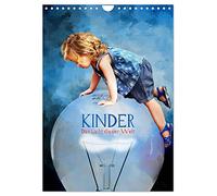 Enfants - La lumière du monde, Version française (Calendrier mural 2026 DIN A4 portrait), Calendrier CALVENDO mensuel