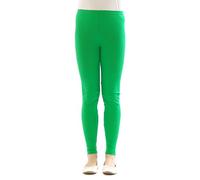 Enfants Leggings Filles Longue Opaque en Coton Pantalon garçons - Vert, 134 cm