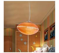 Enfants Lustres de Plafond Lampe pendante de ballon de rugby,lumière créative moderne de dessin animé de personnalité créatrice, plafonniers de chambre d'enfants à coucher de bar de club déco,E27
