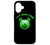 Enfants Mignons drôles Je suis Un Dessin animé d'ours en gélatine Coque pour iPhone 16