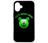 Enfants Mignons drôles Je suis Un Dessin animé d'ours en gélatine Coque pour iPhone 16 Plus