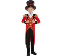 Enfants Monsieur Loyal Homme Fort Déguisement Showman Cirque Garçon Fille Robe