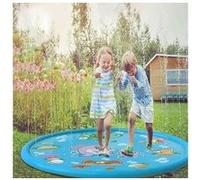 Enfants outdoor summer fun game party toy sprinkler pad play mat toddler water toys jaune Jaune G