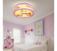 Enfants Plafonniers Spot Multicolore Fille Motif Lampe Jeu Chambre Éclairage