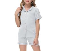 Enfants Pyjama Ensembles 2 Pcs T-Shirt et Short Vêtement Bébé Garçon Pyjamas Manches Longues Courtes imprimé Mignon Pièces Pyjashort té Set pour Tout-Petit