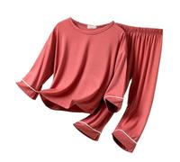 Enfants Pyjamas Ensemble Pyjama Court Enfant Fille Vêtement Bébé Garçon Eté vêtements d'été Manches Courtes Casual T-Shirt Crop Top Short pour Bambin 1-5 Ans