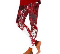 Enfants Sac à Dos Garçons Décontracté, Thème d'Halloween, Imprimé Amusant, Legging d'Entraînement de Fitness Serré, Pantalon de Yoga Sac à Dos Hommes Moins de 15 ans, Rouge pastèque, M