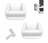 Enfants Serrure à Levier de Porte, Bloc Poignée Porte serrure de poignée de porte de sécurité pour bébé, facile à installer et avec Adhésif 3M sans outils ni perceuse