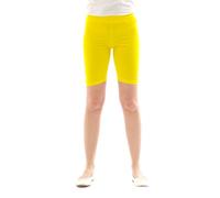 Enfants Shorts Sport Pantalon Shorts Sport Radler Court Legging en Coton garçons Filles - Jaune, 158 cm