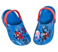 Enfants Spidey et Ses Incroyables Amis Spiderman Sabots Sandales avec Breloques Badges curseurs d'été avec Bride à la Cheville Chaussures de Plage