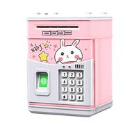 Enfants Tirelire Électronique Intelligent Tirelire Avec Code D'empreintes Digitales Dessin Animé Banques D'argent for Enfant Garçon Fille Cadeau D'anniversaire Avoir Une Signification Éducative(Saving