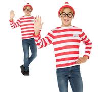 Enfants Wheres Wally Instantané Kit Livre Semaine Déguisement Garçon Fille Neuf
