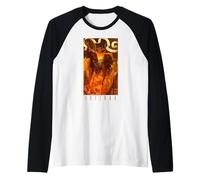 Enfer Memling démon feu Terreur Lucifer Sombre Satan Manche Raglan
