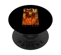Enfer Memling démon feu Terreur Lucifer Sombre Satan PopSockets PopGrip Adhésif