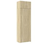 Enfilade/Bahut/Vitrine - Rustique - Armoire de rangement chêne sonoma 70 x 42,5 x 225 cm @653006