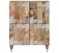 Enfilade/Bahut/Vitrine - Rustique - Buffet 60 x 33,5 x 75 cm bois de manguier massif @945569
