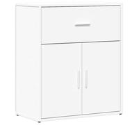 Enfilade/Bahut/Vitrine - Rustique - Buffet blanc 60 x 31 x 70 cm bois d'ingénierie @423173