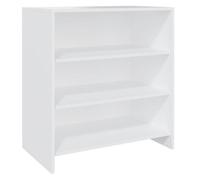 Enfilade/Bahut/Vitrine - Rustique - Buffet Blanc 70 x 40,5 x 75 cm Bois d'ingénierie @725443