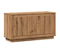 Enfilade/Bahut/Vitrine - Rustique - Buffet chêne artisanal 102 x 35 x 55 cm bois d'ingénierie @159459