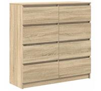 Enfilade/Bahut/Vitrine - Rustique - Buffet chêne sonoma 100 x 35 x 99 cm bois d'ingénierie @426061