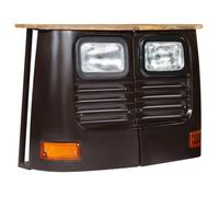 Enfilade/Bahut/Vitrine - Rustique - Buffet en forme de camion Bois de manguier massif Gris foncé @307438