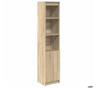 Enfilade/Bahut/Vitrine - Rustique - Buffet haut chêne sonoma 37,5 x 35 x 180 cm bois d'ingénierie @505204
