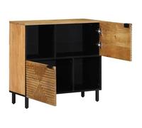 Enfilade/Bahut/Vitrine - Rustique - Buffet marron 80 x 33 x 75 cm bois massif de manguier @500572