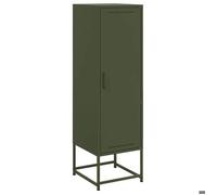 Enfilade/Bahut/Vitrine - Rustique - Buffet vert olive 36 x 39 x 123 cm acier @345203