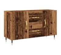 Enfilade/Bahut/Vitrine - Rustique - Buffet vieux bois 100 x 36 x 60 cm bois d'ingénierie @156075