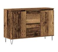 Enfilade/Bahut/Vitrine - Rustique - Buffet vieux bois 104 x 35 x 70 cm bois d’ingénierie @698861
