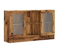 Enfilade/Bahut/Vitrine - Rustique - Buffet vieux bois 120 x 30,5 x 70 cm bois d'ingénierie @179223