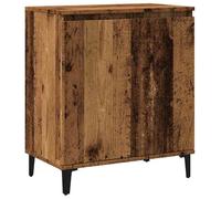 Enfilade/Bahut/Vitrine - Rustique - Buffet vieux bois 60 x 35 x 70 cm bois d'ingénierie @718757