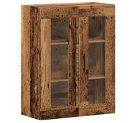 Enfilade/Bahut/Vitrine - Rustique - Buffet vieux bois 69,5 x 34 x 90 cm bois d'ingénierie @254813