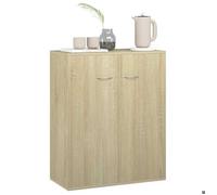 Enfilade de rangement Brun - LEMON® Buffet bas - Chêne sonoma - 60x30x75cm - Bois d'ingénierie 759 - Soldes
