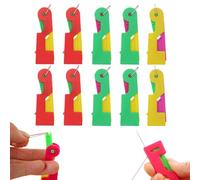 Enfile Aiguille, 2025 Couture Accessoires Mercerie, Enfile-Aiguilles en Plastique pour Couture, Plastique DIY Enfile-Fil, Point de Croix Enfile-Aiguilles, Fil Enfile-Aiguille à Coudre (10PCS)
