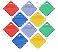 Enfile-aiguille automatique, 10 pièces, enfile-aiguille carré en plastique pour machine à coudre et couture à la main