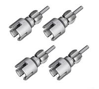 Enfile-aiguille électrique combiné intérieur extérieur pour tuyaux 4 points et 6 points, outil pratique pour travaux de filetage de tuyaux, 3 ou 4 pièces (4 points)
