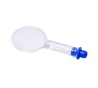 Enfile-aiguille en plastique avec loupe pour personnes âgées et à faible vision, outil d'aide à la couture facile à la main avec longue boucle métallique pour aiguilles délicates, fournitures de
