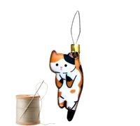 Enfile-aiguille pour chat - Aide à la en de 4 cm, outil de forme mignon, accessoire de compact avec boucle de fil flexible | Dispositif d'insertion de fil facile pour piquer, b
