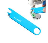 Enfile-aiguille rapide - Machine à coudre de 15,2 cm, accessoire de règle magnétique, aide à l'enfilage automatique | Enfile-aiguille avec loupe pour vêtements de maison, costumes, A