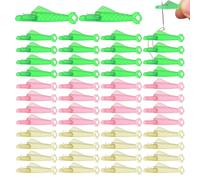 Enfile-aiguilles,50pcs Enfile Aiguille de Machine à Coudre de Bouche de Poisson Enfile-Aiguilles en Plastique pour Couture Outil d'Enfile-Aiguille Automatique pour Coudre à Main & Quilting Craft