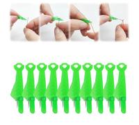 Enfile-Aiguilles, Accessoires Couture Aiguilles Couture Enfile Aiguille Machine à Coudre Plastique DIY Enfile-Fil, Passe Fil Couture pour Coudre à Main & Quilting Craft (Vert 10 Pcs)