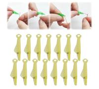 Enfile-Aiguilles, Accessoires Couture Aiguilles Couture Enfile Aiguille Machine à Coudre Plastique DIY Enfile-Fil, Passe Fil Couture pour Coudre à Main & Quilting Craft (Jaune 15 Pcs)