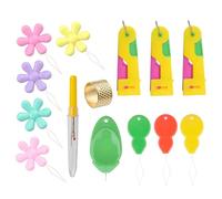 Enfile-Aiguilles | Enfileur d'Aiguille Ergonomique,Fournitures Créatives Pour Broderie Et Projets Maison Ergonomiques