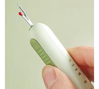 Enfile-aiguilles pour coudre à la main, machine à coudre 2 en 1, enfile-aiguilles, design à double extrémité, dissolvant de fil, déchiqueteurs de , outil portable pour enfiler les aiguilles