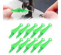 Enfile-aiguilles pour couture, Aiguilles à enfiler en plastique pour fil à coudre, Accessoire pratique pour couture à la main, broderie, point de croix et DIY, Idéal Débutants, Seniors (10)
