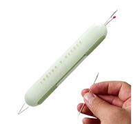 Enfile-aiguilles pour couture manuelle | 2 en 1 Enfile-aiguilles compacts pour couture à la main | Accessoires pour enfiler et couper rapidement pour tricoter des arts manuels à la maison