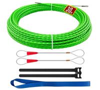 Enfile-câble 30 m, 4,5 mm Aiguille Electricien,Tire Fils Electrique (4,5mm/30M)