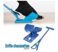 Enfile chaussette, bas et collants aidapt vm947b - 27cm - bleu Bleu G