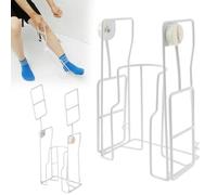 Enfile Chaussette,Enfile Bas de Contention, Aide à mettre et à enlever chaussettes Avec poignée pliable, Aide à la Mobilité, Pour Senior, Idéal pour Personne Âgées
